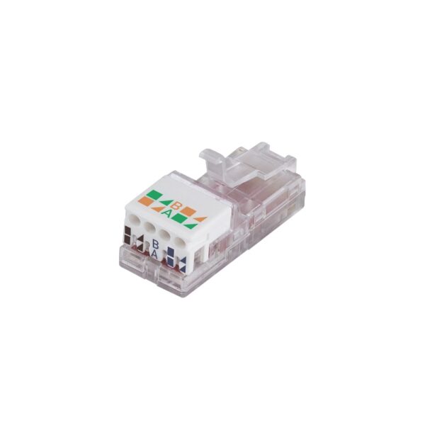 Produktbild MVT 200 108  -  Feldkonfektionierbarer Cat.6A RJ45 Stecker, werkzeugfreie Montage